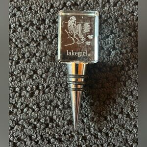 Lakegirl Crystal Bottle Stopper